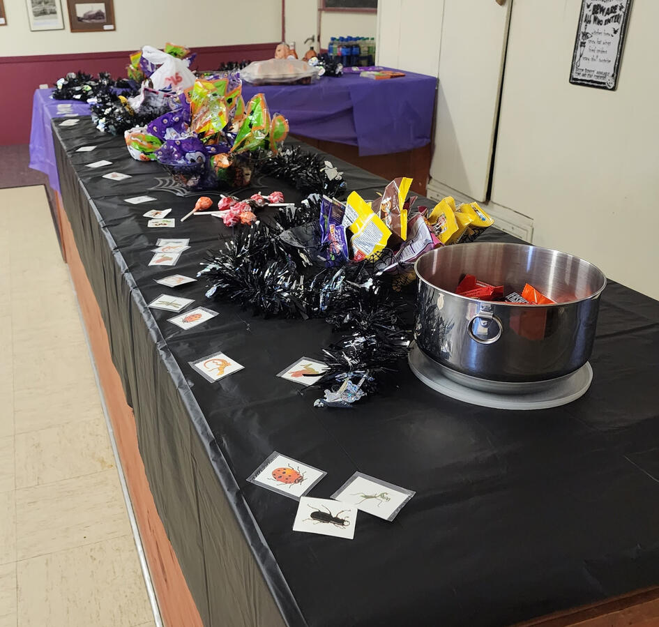 Goodies for our Halloween event!