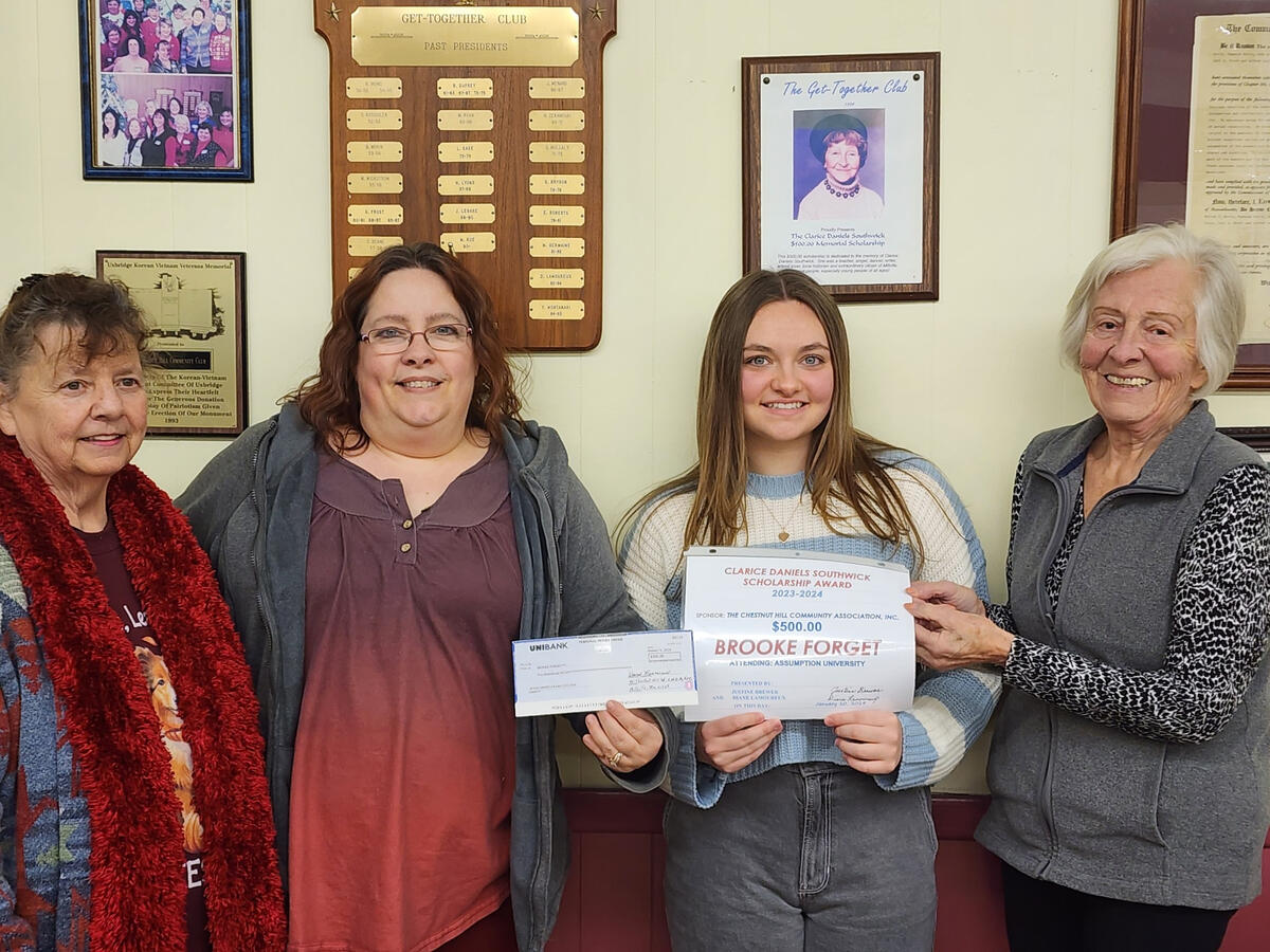 One of our scholarship recipients!