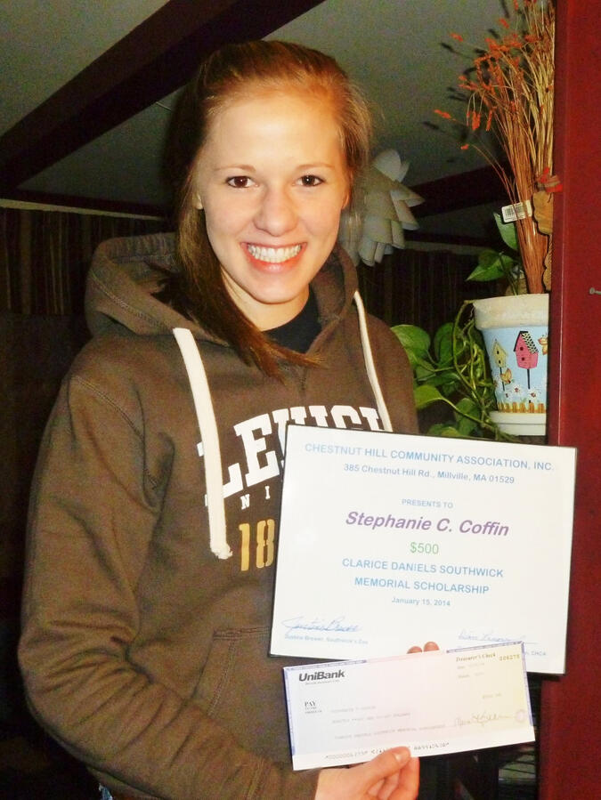 One of our previous scholarship recipients!