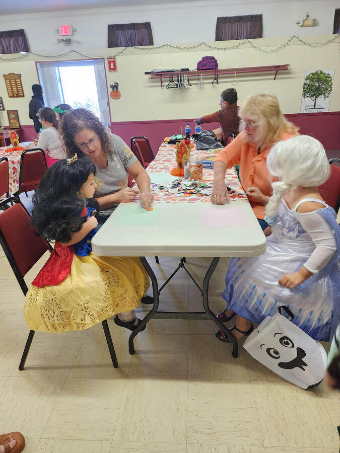Halloween costumes abound!
